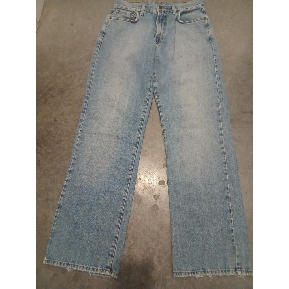 Lucky Brand Relaxed Bootleg Jeans Mens 30x30 Blue Made in USA Denim